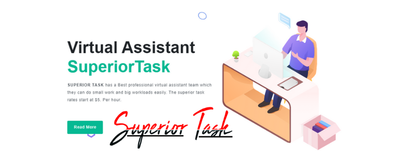 Superiortask1's tweet photo. Hire Virtual Assistant Services | SuperiorTask
Low Cost - Perfect Work - Happy Ending https://t.co/vOYghtjsTR