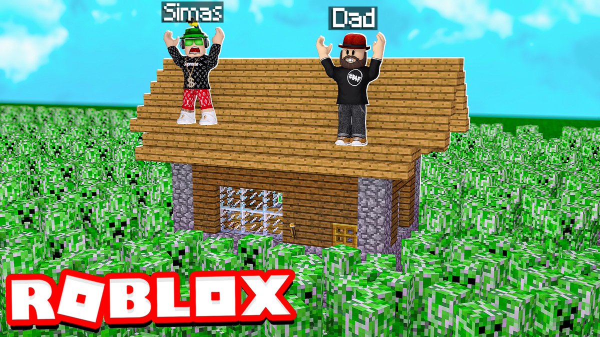 Blox4fun On Twitter Build To Survive The Creeper Chaos Https T Co Gaooeiyph3 Youtubegaming Roblox Minecraft - blox4fun roblox