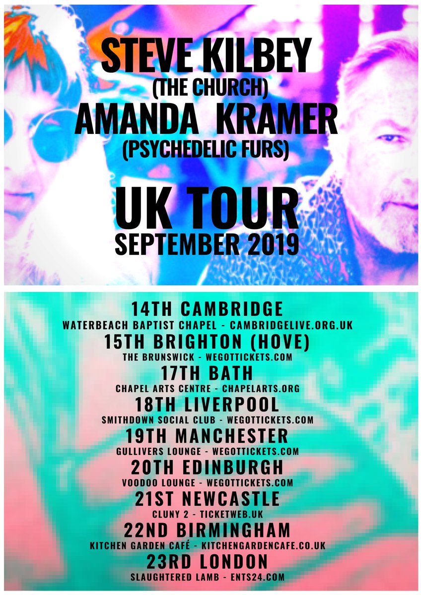 Not long now until we are joined by the legend that is Steve Kilbey from <a href="/thechurchband/">THE CHURCH</a>