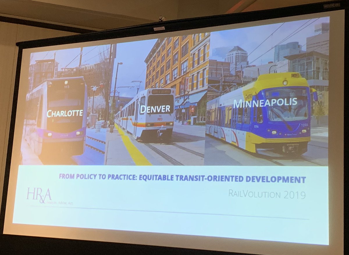 RAILMag's tweet image. Attending this session at #RailVolution in Vancouver on equitable TOD