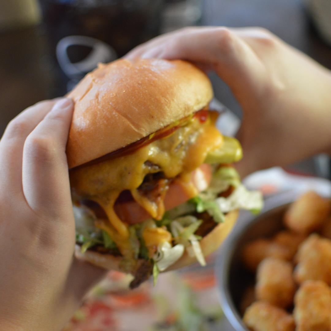 BadDaddysBurger's tweet photo. One bite will change your life. ๐ #CreateYourOwnBurger https://t.co/ExOQ9AcOLJ