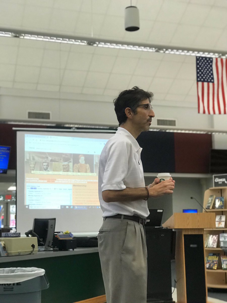 HistoryOhs's tweet photo. First Breakfast with the Professor of the year was this morning! We are so very thankful to Dr. Gregg Michel for taking some time out of his day to teach us “Why Studying History Matters”. Join us next time!! https://t.co/iF1JuEfGAK