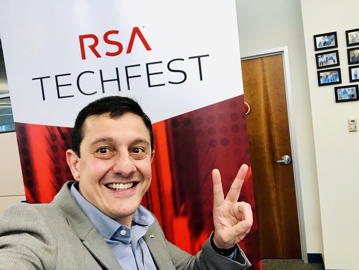 MarcosNehme's tweet photo. I am ready for @RSATechFest next week! Are you?? Looking forward seeing you all #RSATechFest 2019 @RSAsecurity @RSAPartners #RSAProud #RSAEmp https://t.co/PtDEv0x7aF