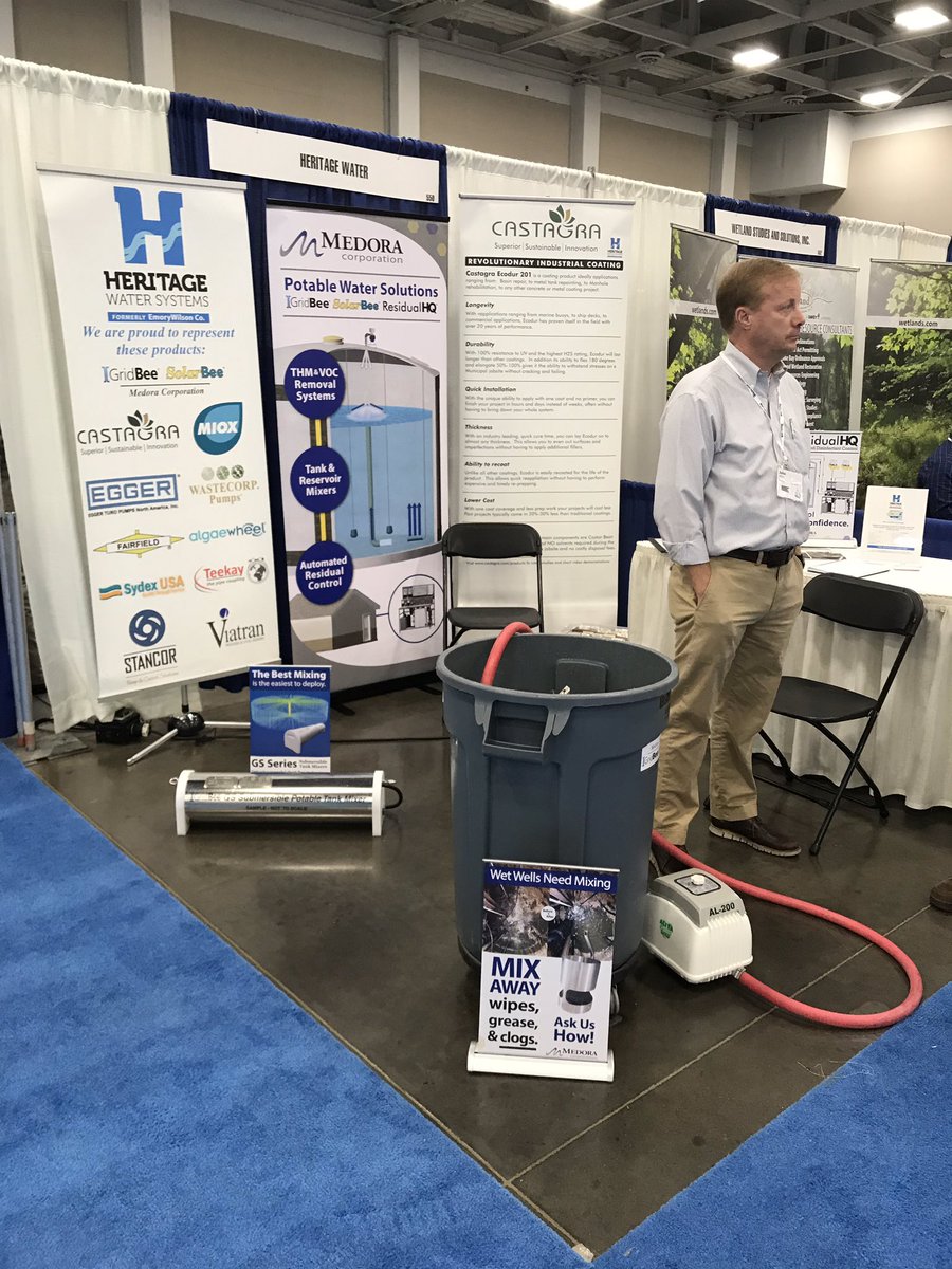 Stop by our Booth 550 at the <a href="/WaterJAM_VA/">WaterJAM</a> and let us tell you about our <a href="/medoraco/">Ixom Watercare | Medora</a> GridBee/SolarBee THM Removal, Potable and Wet Well Mixers, and ResidualHQ Disinfectant Control Systems

#WaterJAM2019