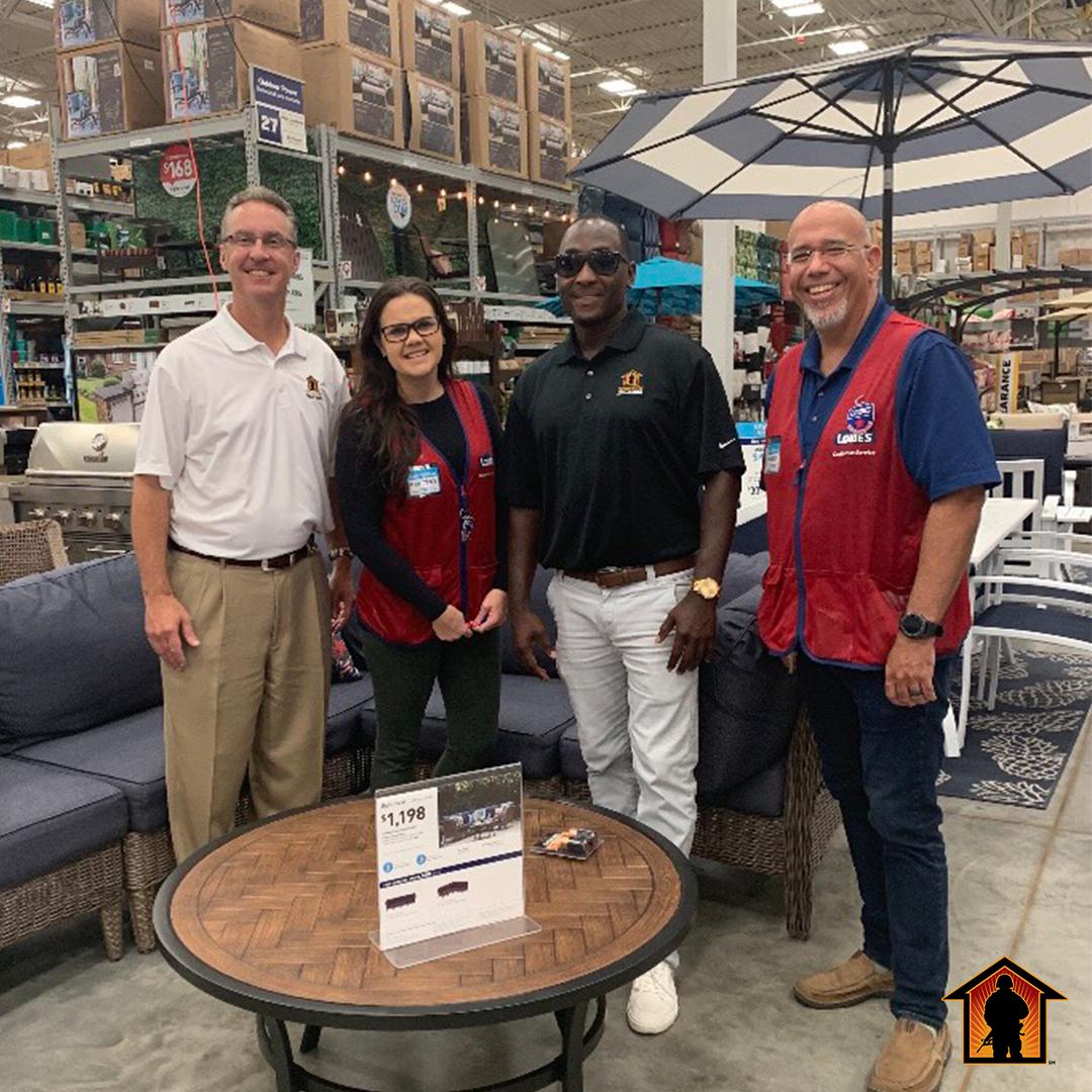 We love this photo of U.S. #Army SGT Howard Appleby and family stopping by their local <a href="/Lowes/">Lowe's</a> in Ft. Myers! We’re so grateful for Lowe’s support of our mission. <a href="/LowesMedia/">Lowe's Media</a> #LowesMedia 💙