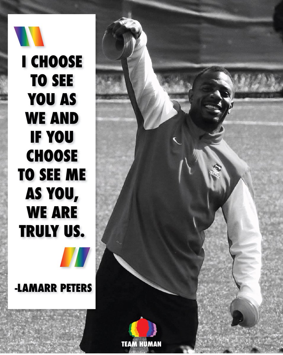 LaMarr Peters is #TeamHuman