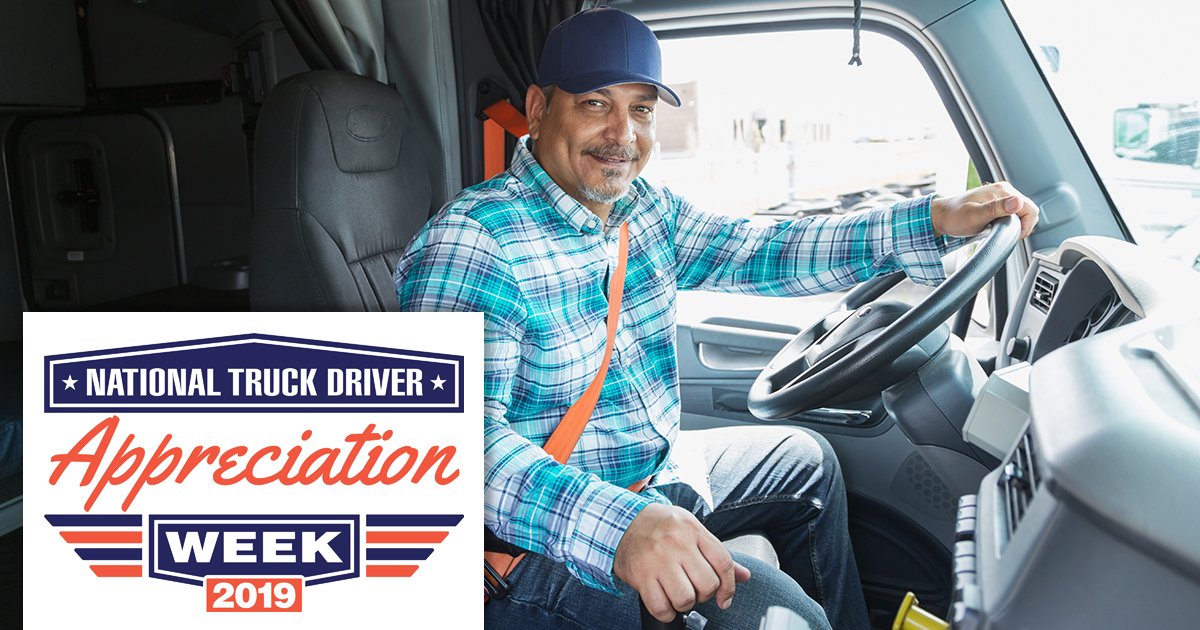AperiaTech's tweet image. As National Truck Drivers Appreciation Week unfolds, #AperiaTech pauses to say thank you to truckers everywhere. America’s truck drivers sacrifice precious time from their families while they deliver for ours. #ThankYouTruckers #NTDAW