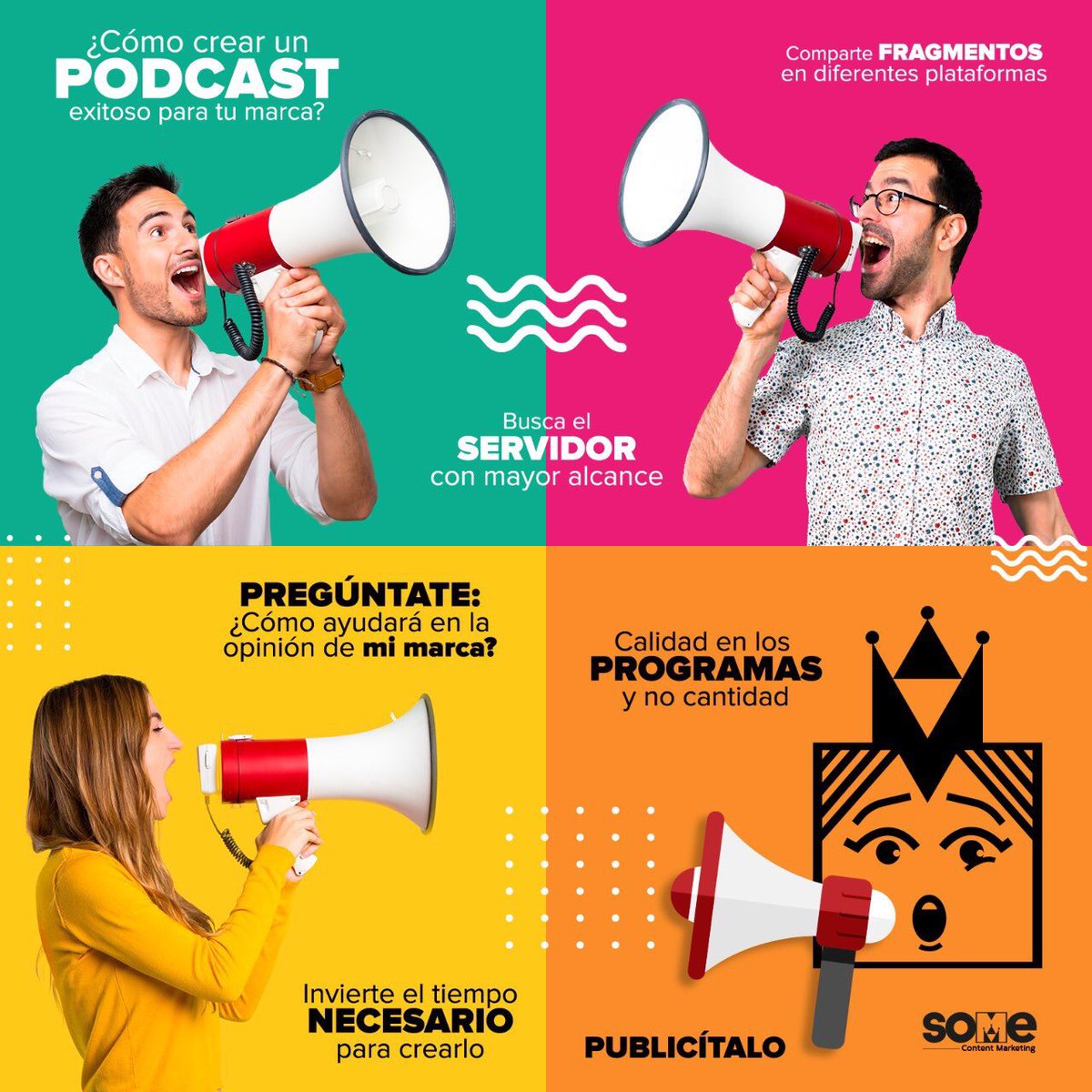 SOMEmktg's tweet photo. Los podcast son todo un universo. Hoy en día cada vez más personas o marcas quieren uno, pero en lugar de verlo como otro canal de contenido, ¿cómo se lo aprovecharás en un mercado tan competitivo? #PodCast https://t.co/lHOmz7g1ij