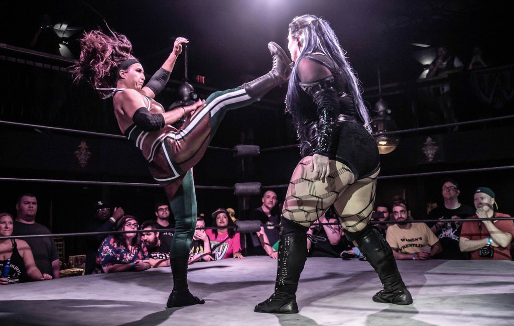 WHATomorrow's tweet photo. ⚠️ FREE MATCH ⚠️
Jessicka Havok challenged Rachael Ellering (Evers) at WHAT! Wrestling and they delivered an incredible match at #WHATV❕
Watch Here: - https://t.co/DwDsGkmcR4
📸 - @ZekeDane https://t.co/nOJZVnVpwz