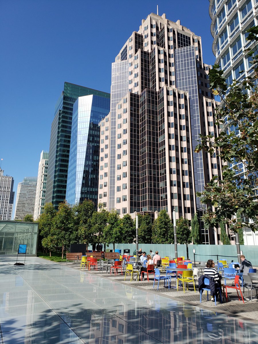 pete_ratto's tweet image. Had some time between meetings this AM.  So, went over to Salesforce Transit Center to ride the gondola up to the High Line-esc park. #transitweek2019