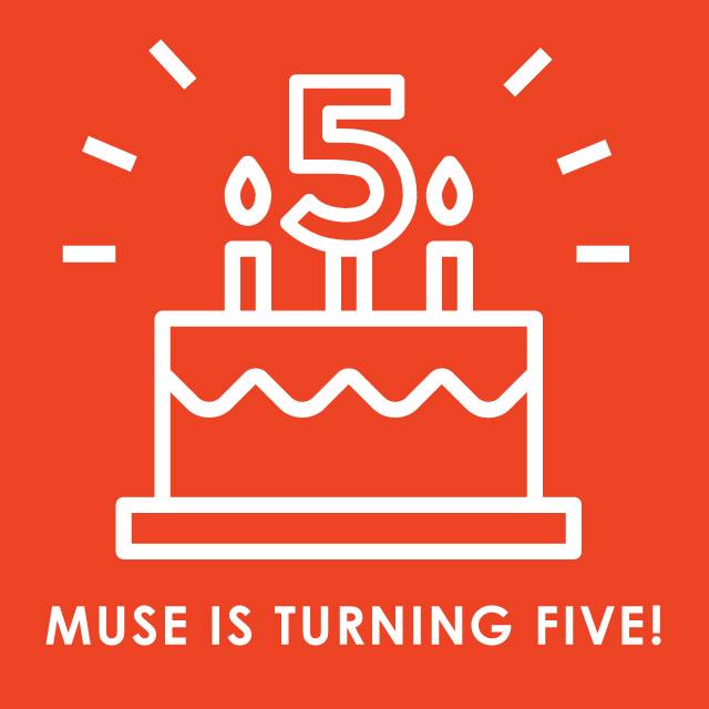 MUSE turned 5 today and there is lots to celebrate. We recently moved into a new office, hired a Director of Operations, and are working with several new clients!  ❤️🎂🥳 #MUSEmethod