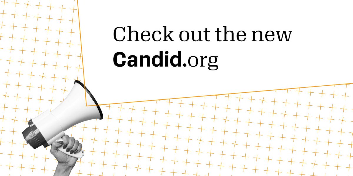 CandidDotOrg's tweet photo. Get to know us! Check out the newly revamped https://t.co/xQcB0cbPrb for everything you need to know about Candid. https://t.co/1ryt9pb7nN