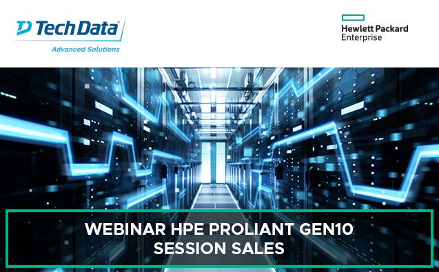 Webinar @TechData_FR #HPEServeurs Proliant, session sales, le 27/09 à 11h. Participez à cette formation en ligne pour connaître toute l’actualité produits de ce trimestre. Pour vous inscrire : ow.ly/e4Ck50w4oyA