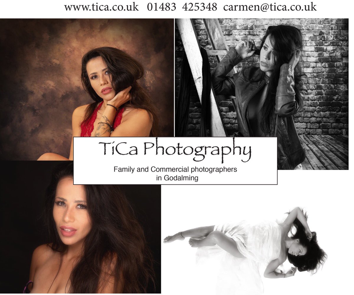 If you are looking for some new images for your portfolio or just looking for a fun photoshoot please give us a call. We have a cosy studio in Godalming with ample free parking
