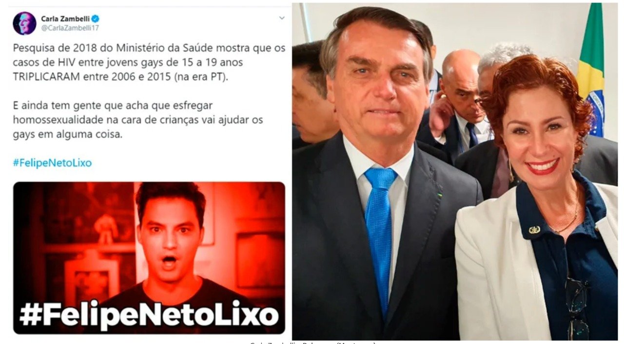 Felipe Neto 🇧🇷🏴 on Twitter: "Deputada do PSL e amiga do ...