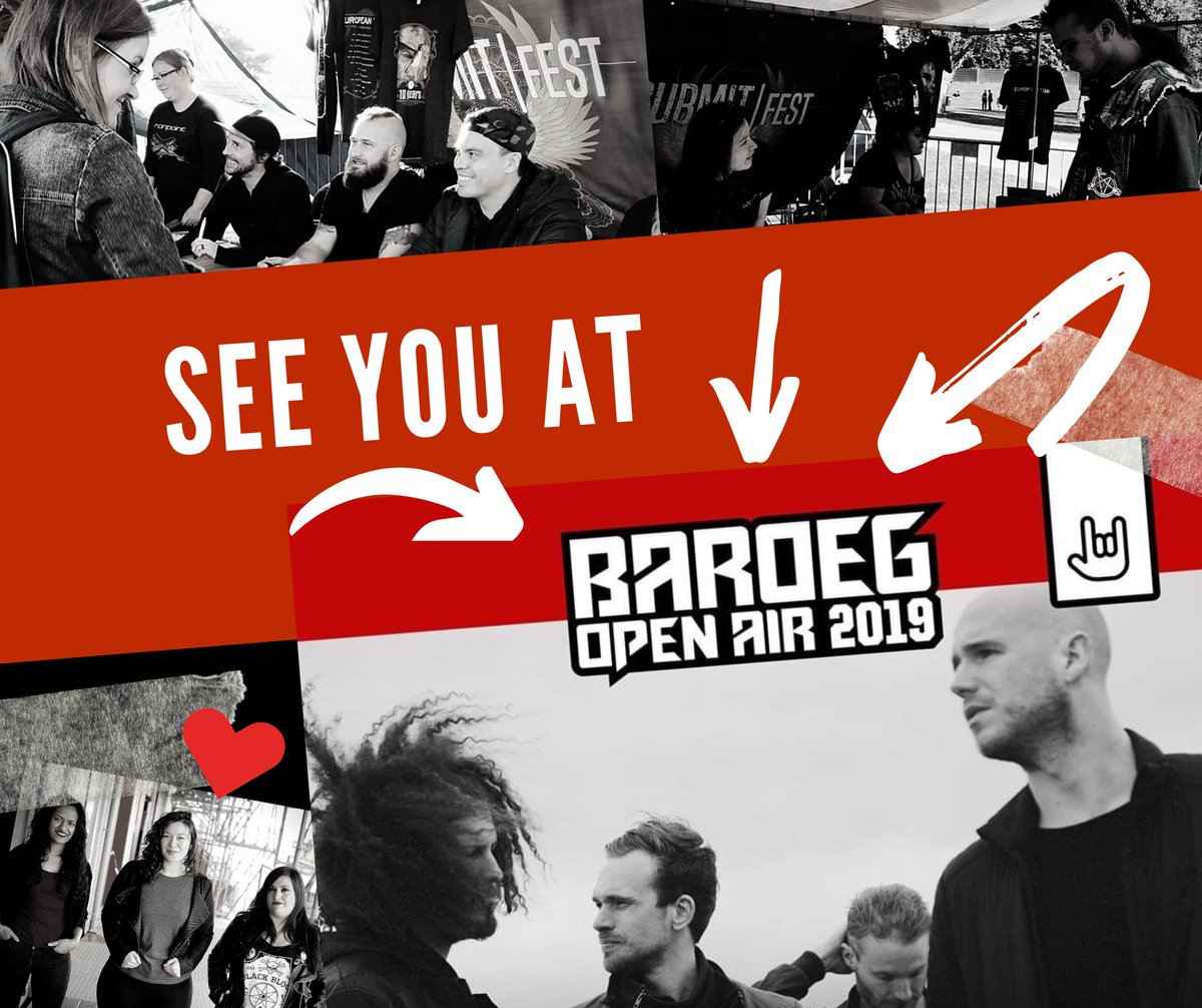 Last year we had a signing session with @10years, this weekend we present @agentfresco with @Baroeg Open Air💜. You can find us at our stand at the festival, so be sure to say 'hi', we're happy to you get acquainted with awesome music and great artists. See you there! 💜😎 #Metal