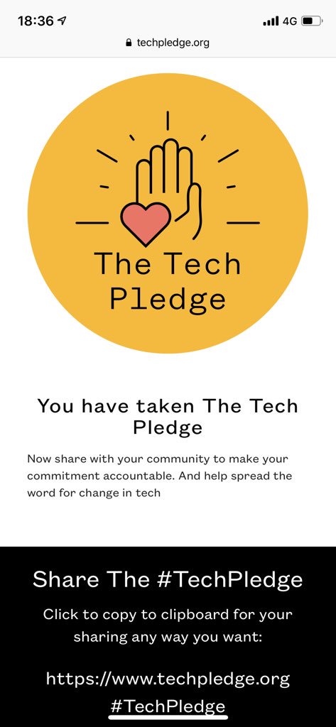 lordlancaster's tweet image. I just signed the #TechPledge which builds on The Copenhagen Letter &amp;amp; The Copenhagen Catalog which all came from @techfestivalcph!

Sign it too at techpledge.org if you want to make tech a force for good in society