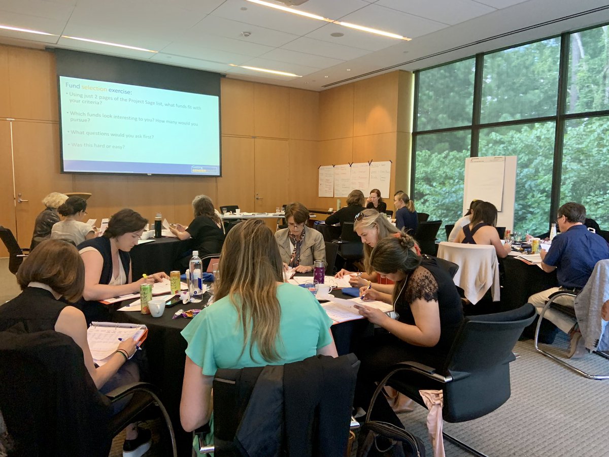 cathyhc's tweet photo. My favorite moments in our #getgendersmart program are the hands-on exercises. Participants practiced selecting public funds, private funds and direct company investments with different gender lenses yesterday and today. Such great insights!!  #impinv #impactinvesting #genderlens https://t.co/ogOmw5yrYi