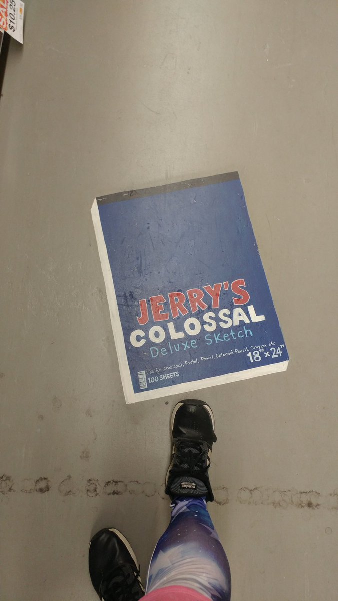 JerrysNorwalk's tweet photo. Step into savings in aisle one with our sale on pads for back to school! #sketchbook #art #painting #backtoschool #fallbacktoschool #sale #onsale https://t.co/b28ND38MYJ