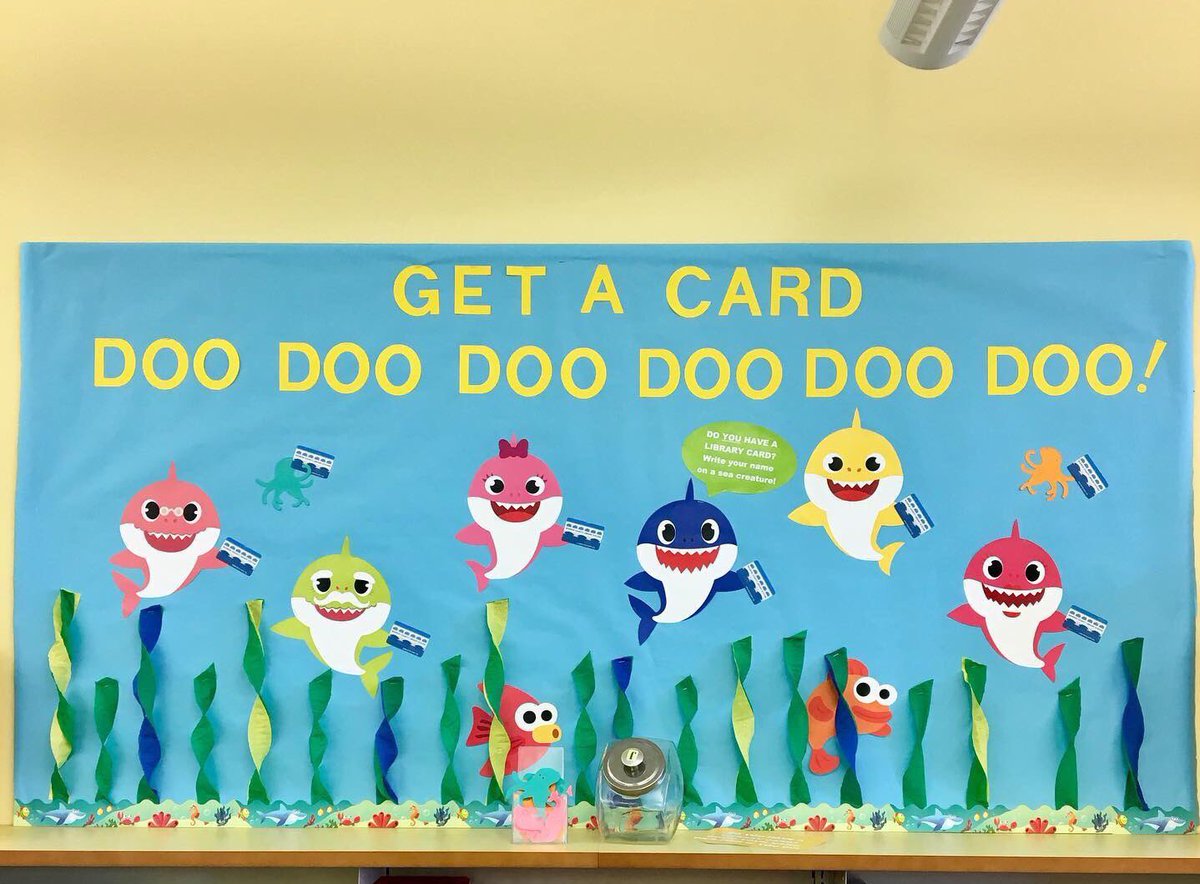 Patriciau36's tweet image. The @gatespl totally wins #LibraryCardMonth! @MCLS @RocCityLibrary #Libraries #LibrariesMatter #BabySharkKnowsBest
