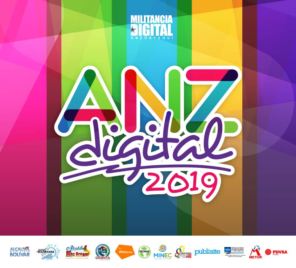 No se pueden perder todo lo que trae el #AnzoateguiDigital, viene cargado de mucho conocimiento que nos ayudará a abordar las redes sociales con la altura y la seriedad que el momento histórico y político exige y amerita.

#AnzoateguiDigital2019