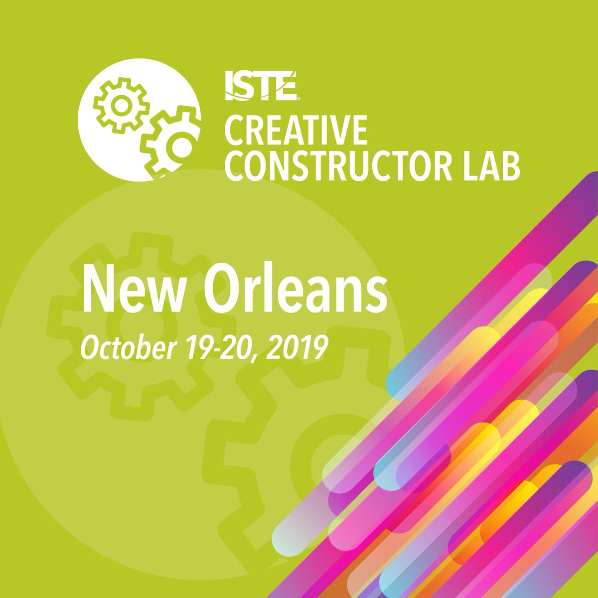 lacueorg's tweet photo. We are running a contest!!! Retweet this post to be entered to win a FREE registration to #ISTECCL!!  The @ISTE Creative Constructor Lab, is a two-day interactive learning experience!  Learn more at https://t.co/mogkQkQmc0.  @Drtamssen #edtech #digcit https://t.co/sETH40pXKW