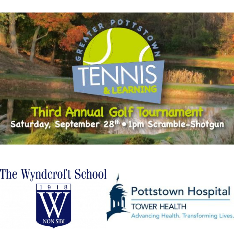 Thank you Pottstown Hospital - Tower Health and The Wyndcroft School for your generous donation and sponsorship of the 2019 Annual Golf Tournament at the Cart Level.  We are grateful for your support of our mission and the Pottstown community.