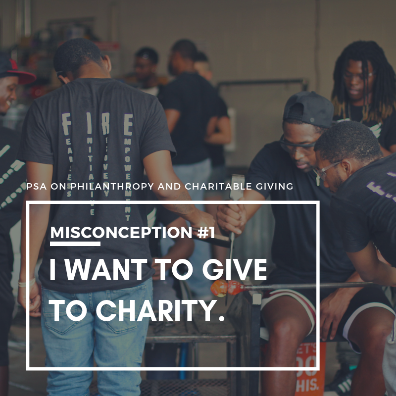FirebirdChicago's tweet photo. ⭐️ MISCONCEPTION #1 ⭐️Many nonprofits and community organizations don’t like the term charity.  Help to reframe the vocabulary about this and think of it as supporting good work, a project, a valuable community, or an organization, not a charity. #PSAforcharitablegiving https://t.co/EiqUfCajWR