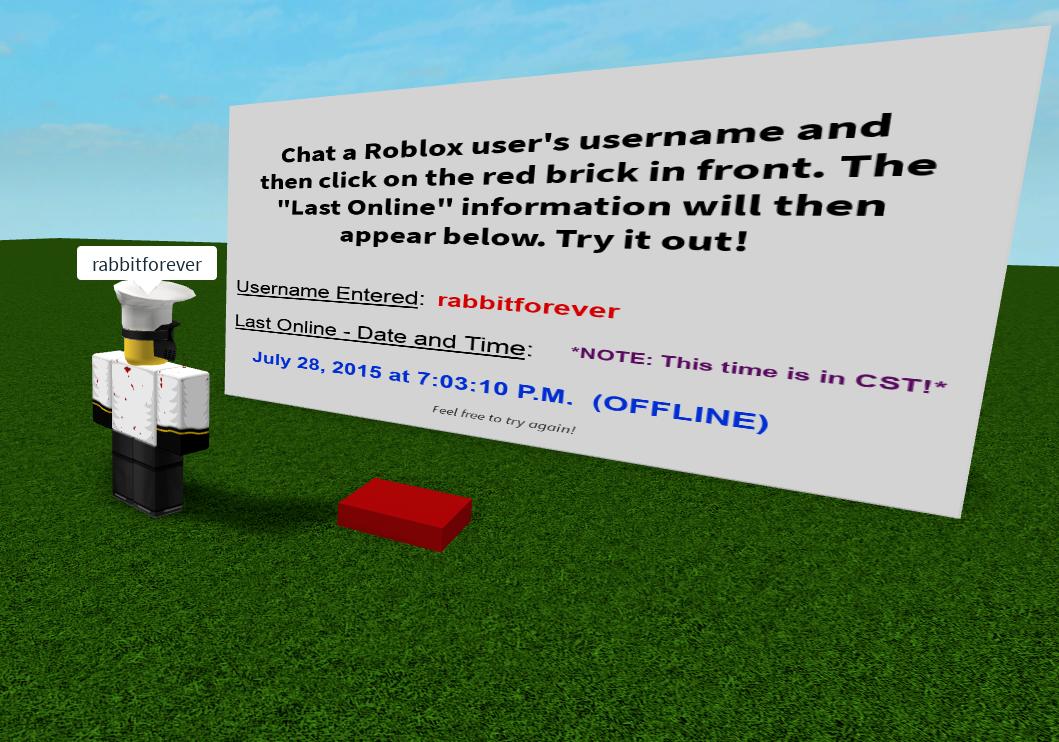 Gdi On Twitter When I Was 14 I Would Play Almost Everyday With This Dude On Roblox As Usual He Said Bye And He Had To Sleep For School Never Came Back - roblox user last online