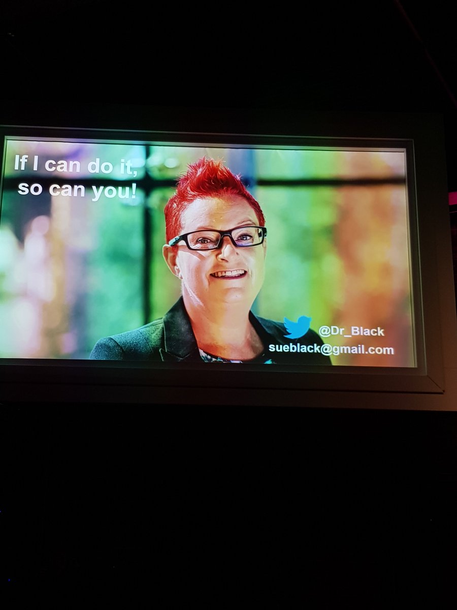 the_n1ght0wl's tweet photo. "If I can do it, so can you!" -@Dr_Black's talk was inspiring, insightful, funny, humble and amiable. 

@GirlsinTech_ldn @GirlsinTech #GITcatalyst #bletchleypark #alanturing https://t.co/FW4wb7Oe8V