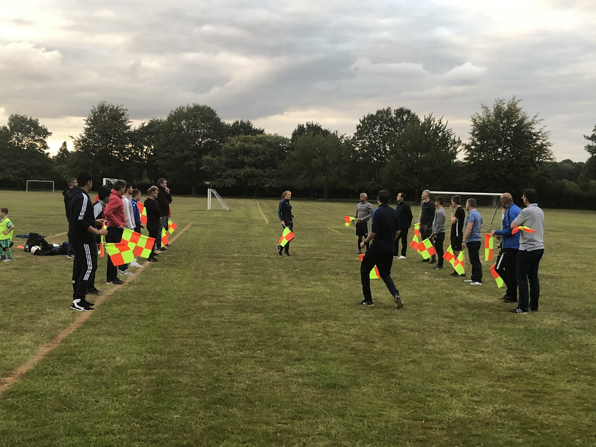 Chalfont Saints FC on Twitter "Assistant referee coaching tonight at