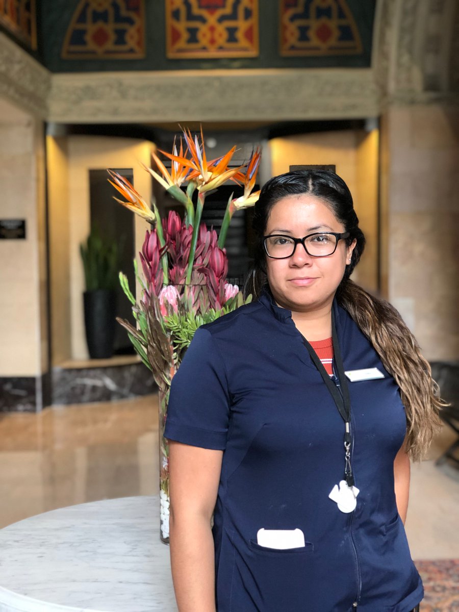 ElementDetroit's tweet image. It's #NationalHousekeeping week and today we're celebrating Erika C.

She has been a houseperson on the Element Detroit at the Metropolitan team since February. She enjoys making bracelets and her favorite movie is Titanic.

Thank you for all your hard work Erika!