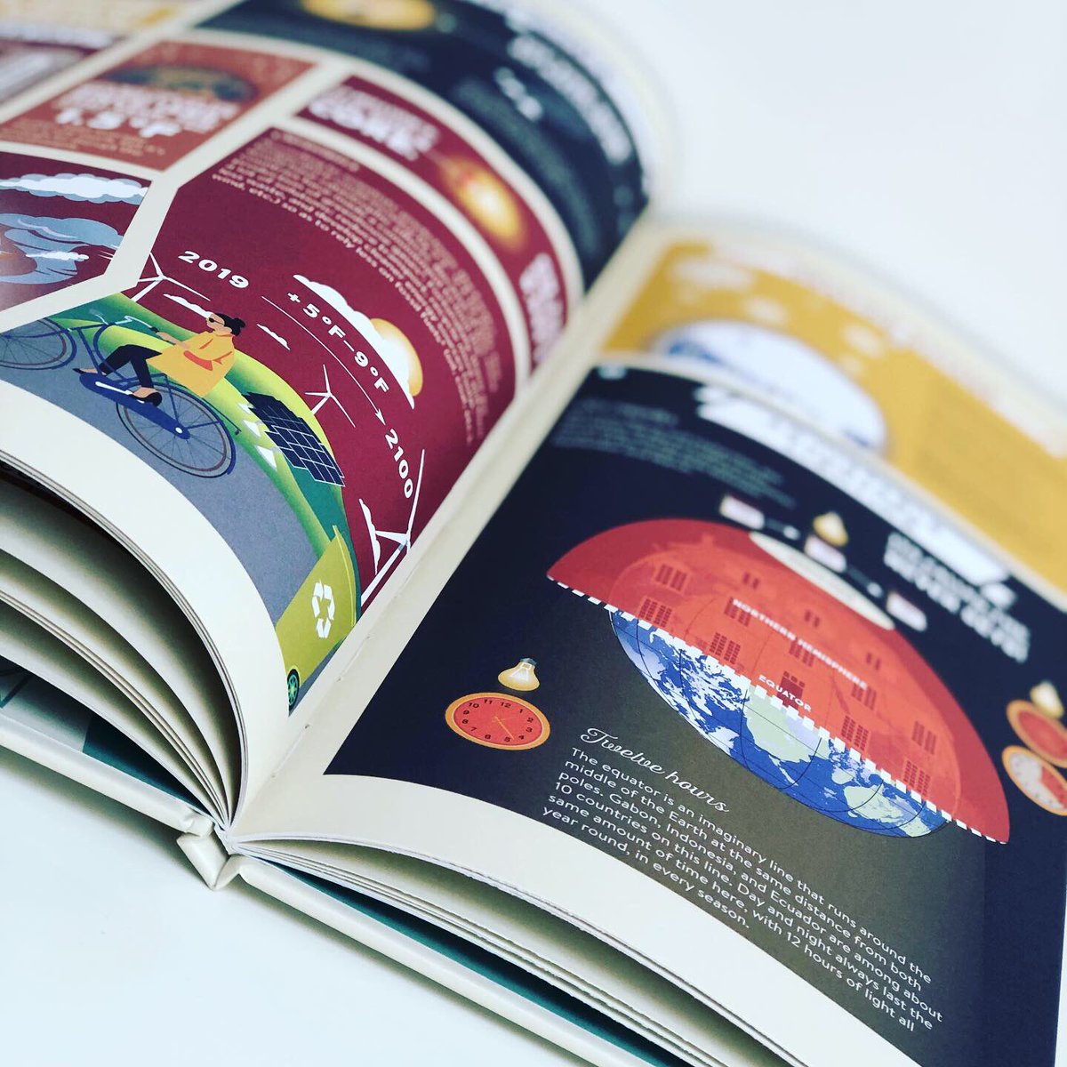A very timely &amp; current book about our #preciousplanet The perfect user manual for curious earthlings. From recycling to renewable energy, this oversized book tells it straight, with facts &amp; figures to support why we need to protect the earth we live in