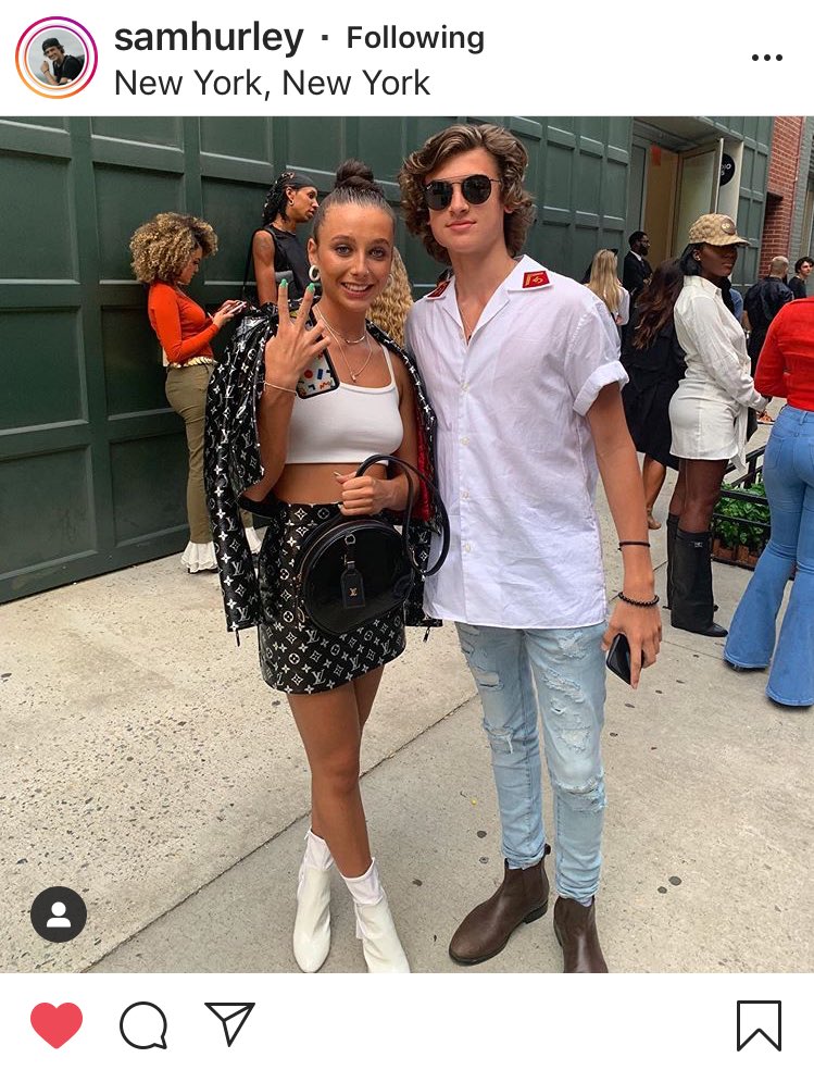 chambsvuitton's tweet image. omg guys it’s emma and ethan at the event emma was at last night so cute 😍🤧🥺