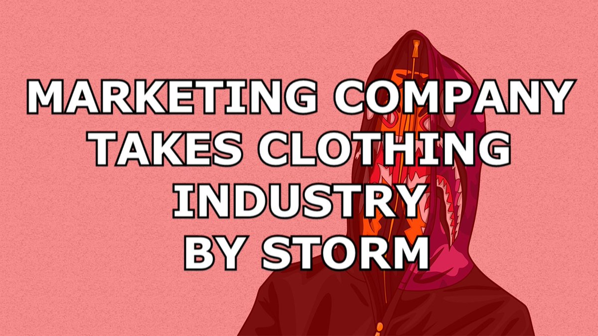 ViiTaLBDC's tweet image. 💥NEW VIDEO💥

MARKETING COMPANY TAKES CLOTHING INDUSTRY BY STORM

youtu.be/GrOARJZN6Xc

Like's &amp;amp; RT's Appreciated 💪🏻