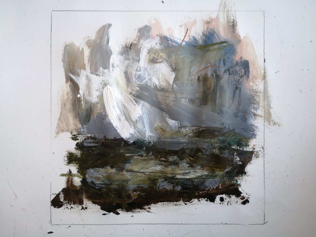 hib31_art's tweet image. Quick sketch. Mixed media on #Fabriano paper.
#art #paintseptember #painting #sketch #contemporary