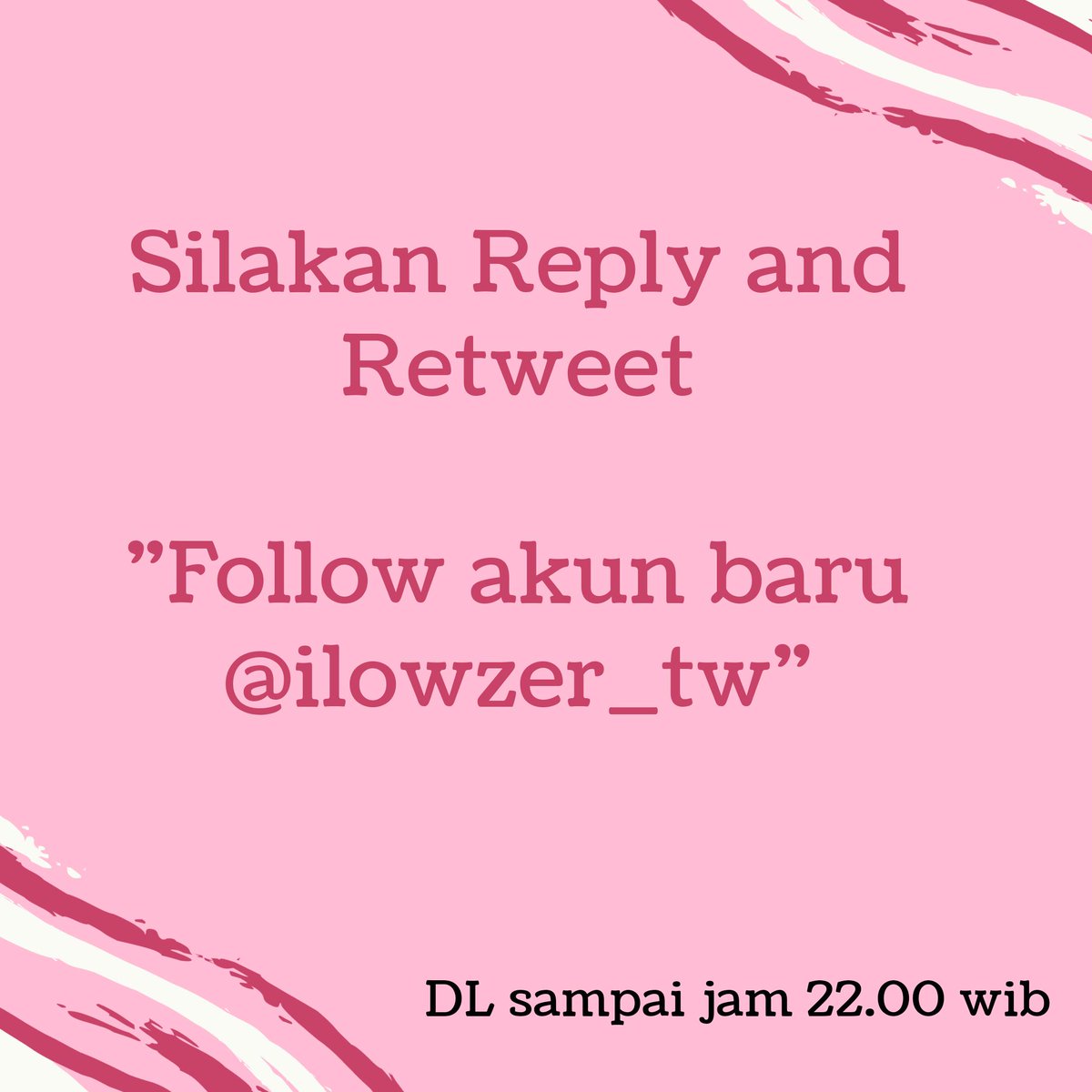 ilowzercom's tweet photo. Kuy... ajak teman-temanmu untuk follow akun twitter ilowzer yang baru.
Caranya gampang, langsung cek di flyer ya.

Akan ada hadiah pulsa bagi kalian yang paling banyak ajak teman untuk ikutan.

Garcep cuyy...

#Buzzer
#Ilowzer 
#Infinesia 
#TogetherWeGrow https://t.co/4Y0yIz95H4