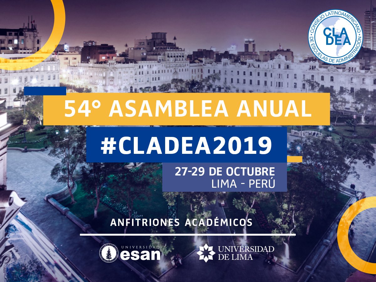 Faltan pocos días para #CLADEA2019. Conozca el programa preliminar del evento y asegure su participación aquí ► zcu.io/B23e