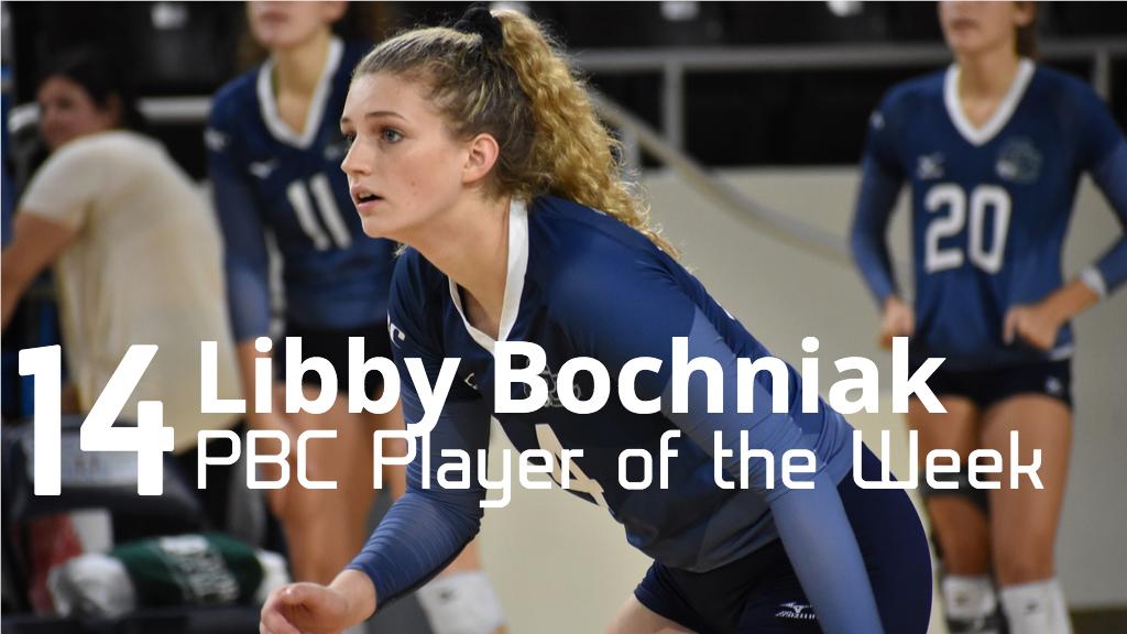 GCSUBobcats's tweet photo. MUST READ
Libby Bochniak takes home Peach Belt Volleyball Player of the Week!
https://t.co/sk1qMJ2ld2 https://t.co/mSGUQXdUga