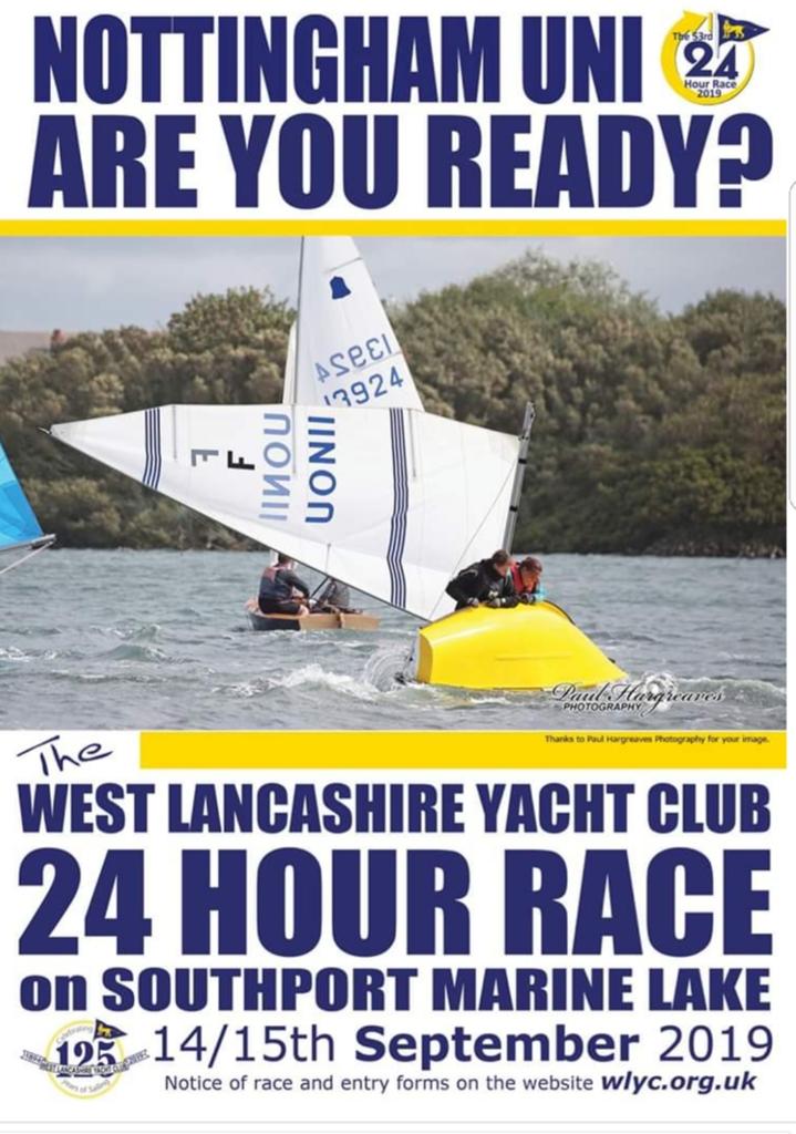 Final prep going into the 24hr race this weekend, for our joint venture with <a href="/UoBSailing/">UoB Sailing Club</a> <a href="/Leeds_sailors/">Leeds Sailors</a> as BUSA 1 and BUSA 2.
Also just wanted to thank <a href="/WLYC24/">24hr Race</a> for their kind and thoughtful poster especially for us this year 😉😂

<a href="/UoNSport/">University of Nottingham Sport</a> 
<a href="/BUSASAILING/">BUSA Sailing</a>