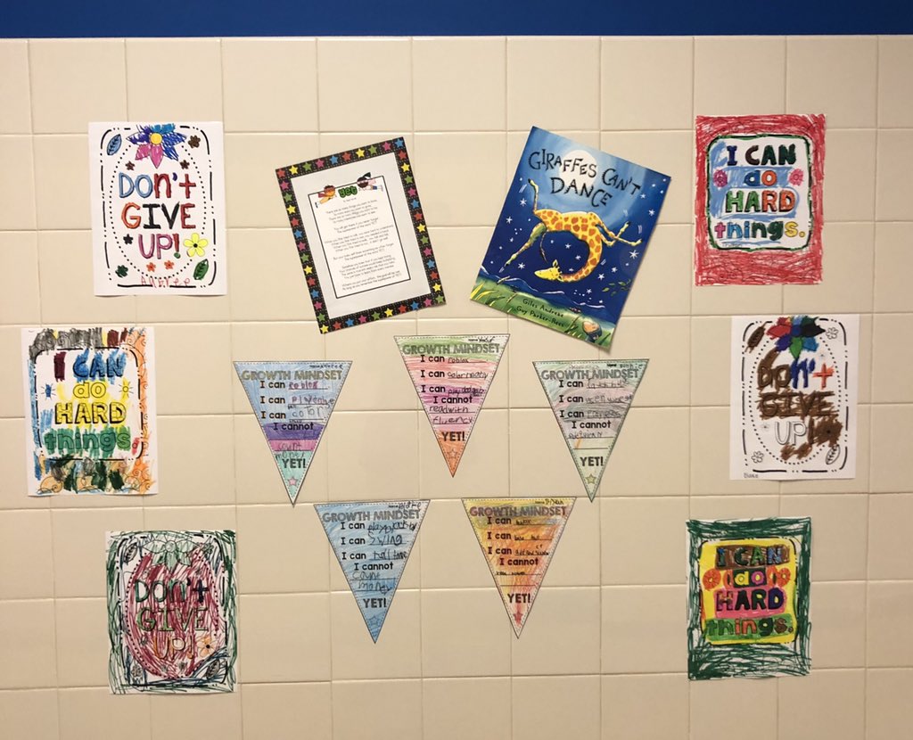 MissMonighan's tweet photo. We spent the last few days learning about having a growth mindset and goal setting! #GrowthMindset #BearsBA https://t.co/vyfpcUBcdS