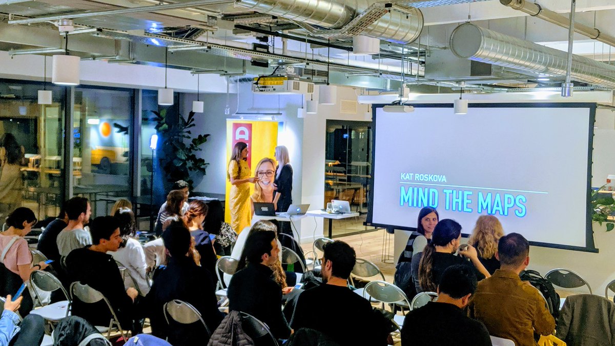 khdzy_'s tweet photo. Absolutely amazing talks at @DesignLabMeetup today. Taking Magic and Maps, 2 absolutely amazing topics. So happy to be here 😍 🧙‍♂️ 🗺️ https://t.co/IvpdYPXdmm