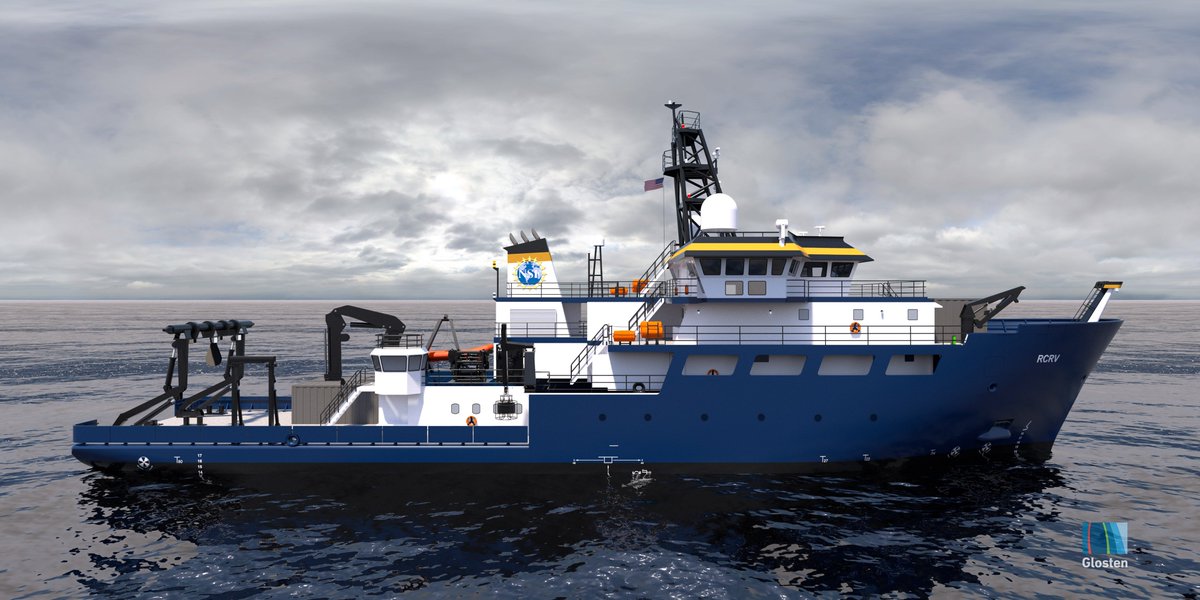 FIO_MontyGraham's tweet photo. Here it is! @SouthernMiss and @LUMCONscience are operating the next generation @unols @NSF Regional Class Research Vessel. Gulf-Caribbean Oceanographic Consortium. @PortofGulfport 

https://t.co/NsdBSlAEYm https://t.co/sRkXRninEA