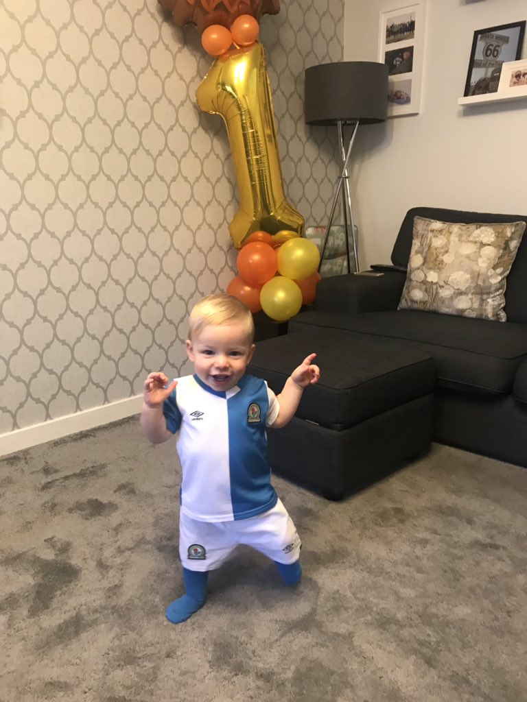 windylad's tweet photo. @Rovers Happy 1st Birthday Brody Miller https://t.co/faE9dLR8L8