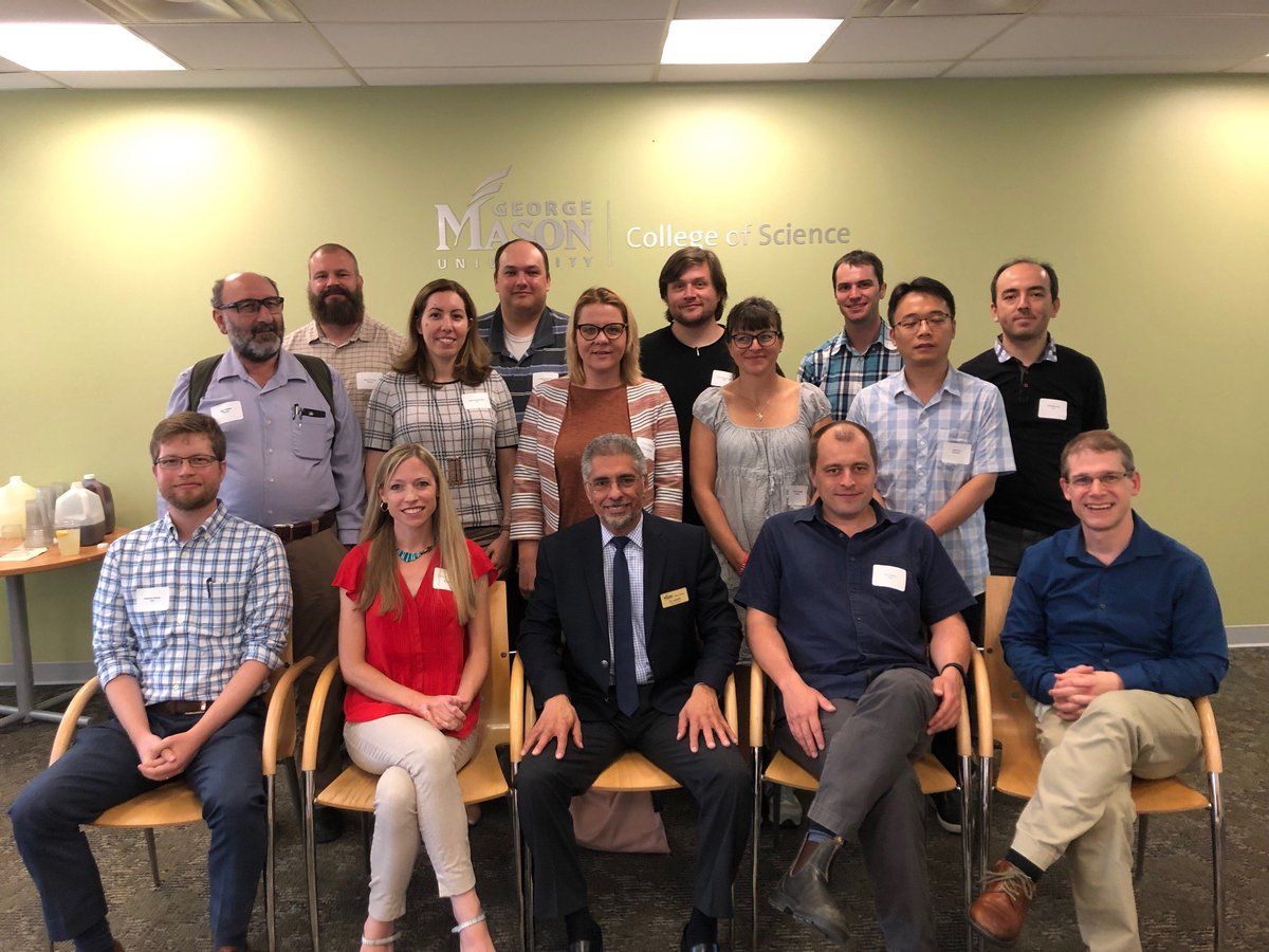GMU_COS's tweet photo. The College of Science would like to welcome our new faculty members to the Mason community!! 🚀🧪
#MasonScience #MasonExcellence #MasonSolveX https://t.co/fxsHI7djJF