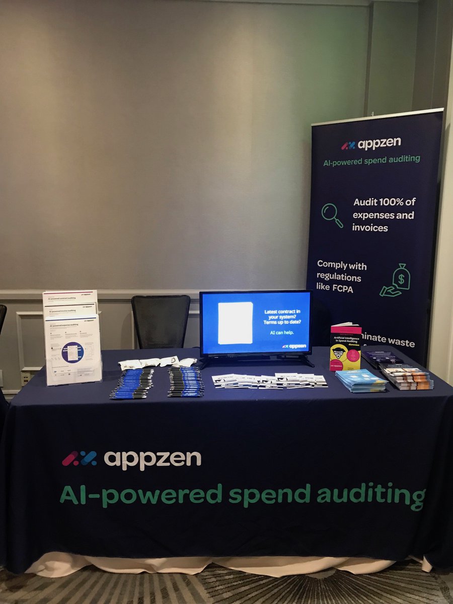 appzen's tweet photo. We're at @chromeriver Cascade 2019 — swing by @appzen booth #13 to learn more about AI-powered spend auditing platform for modern finance teams!
#AI #audit #spend #expenses #AP #invoices #contracts #CASCADE2019 https://t.co/LBu2c1CjKe