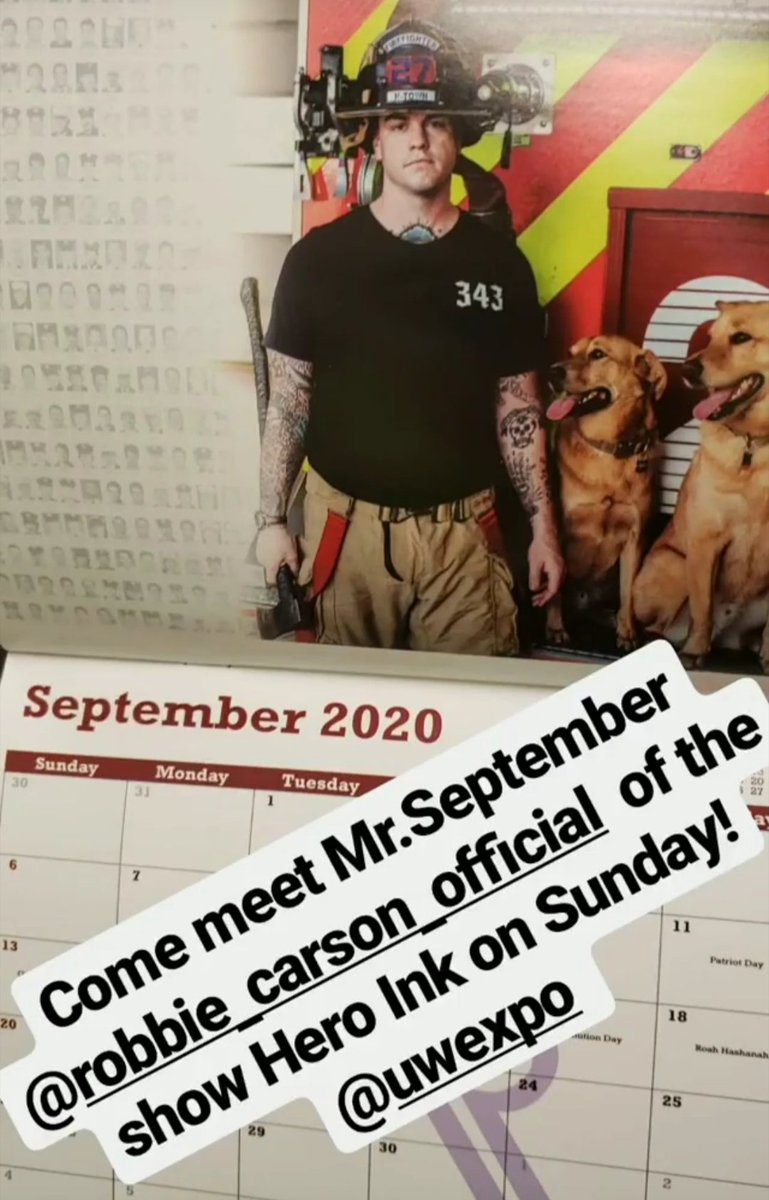 HotRescues's tweet photo. See you in Houston this weekend! Ultimate Women's Expo! #ultimatewomensexpo #firefighters #firefightercalendar #hotrescues2020 #fundraising #burnsurvivors #burncamp #burnfund #dogs https://t.co/YfsQBjm4xb