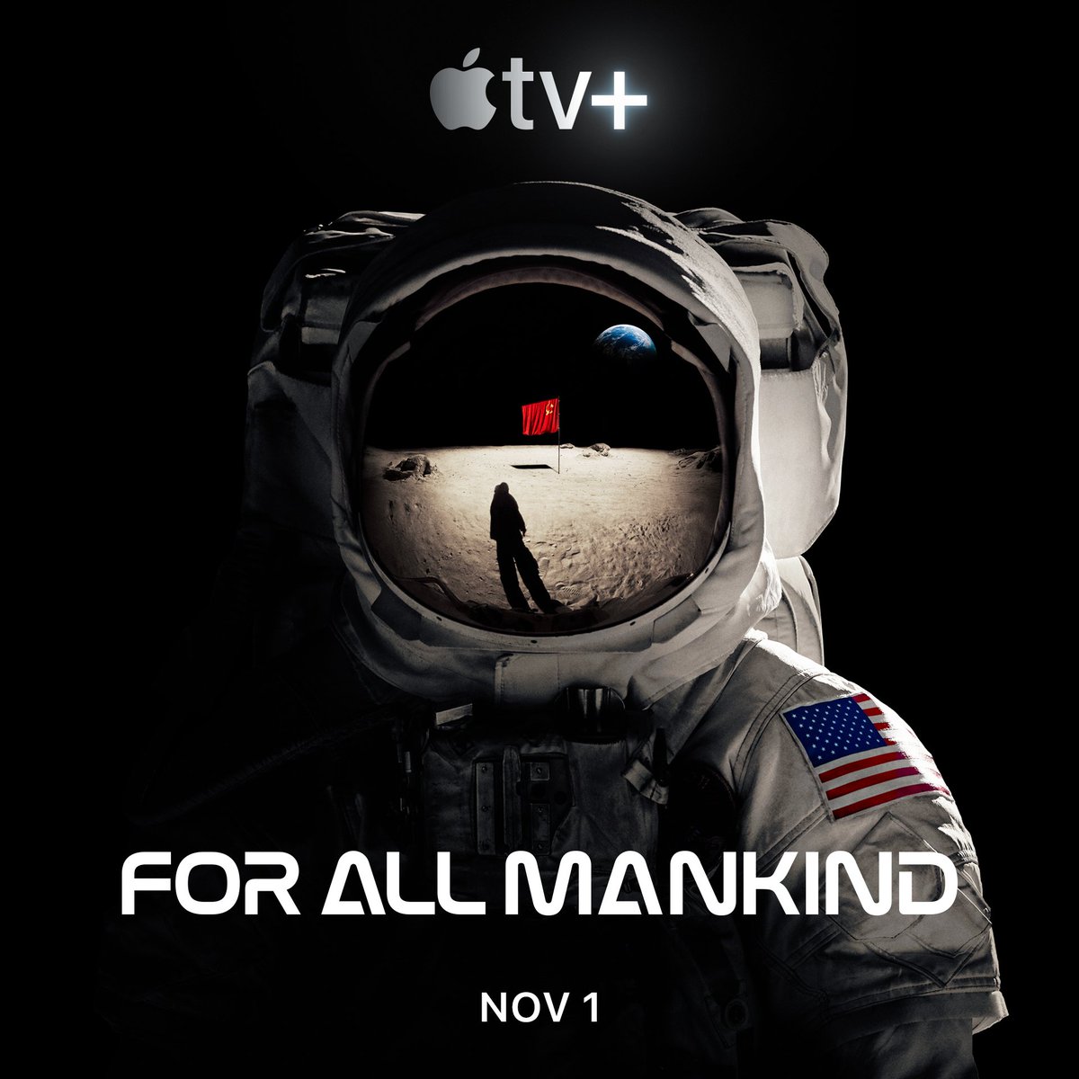 Image result for apple tv+ for all mankind poster