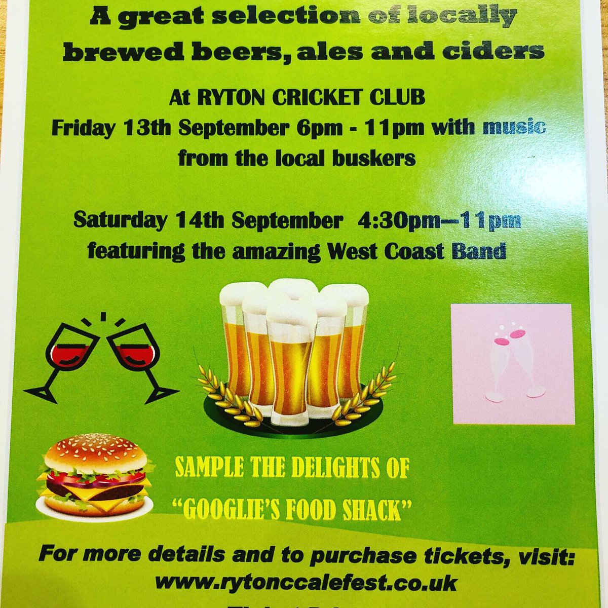 ryton_cc's tweet photo. RytonAle festival coming along nicely! https://t.co/nrY2b1uTgC
