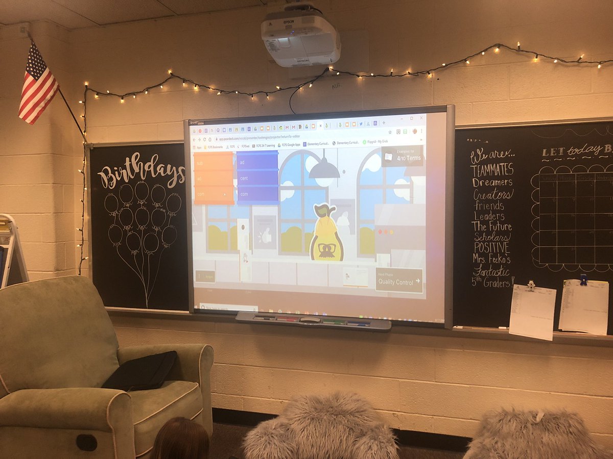 FeckoTech's tweet image. Super fun learning using flash card factory today for Caesar’s English! We love  @PearDeck!!!! #fcpsaap @PoplarTreeES